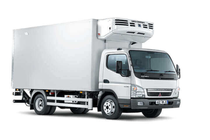 Chiller truck 3 Ton, Mitsubishi canter, Chiller Van